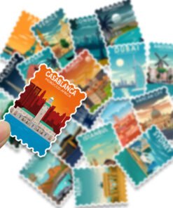 Alternative view of 20 Stickers Ville timbre Pack 3D Premium