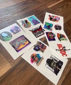 Alternative view of 15 Stickers Vintage music Pack 3D Premium