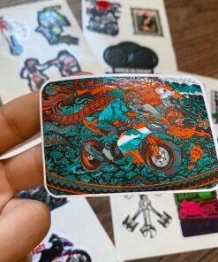 Alternative view of 15 Stickers Biker Pack 3D Premium