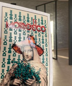 Alternative view of Sticker Grand format Mona lisa chamalia - 30cm x20cm