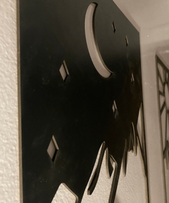 Alternative view of Set 2 Pieces day and night  - 28cm x 49cm