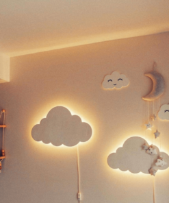 Alternative view of Set Nuage Lumineuse 39cm x 19cm